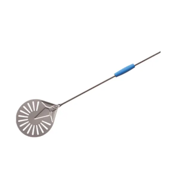 Pala pizza INOX tonda forata 20