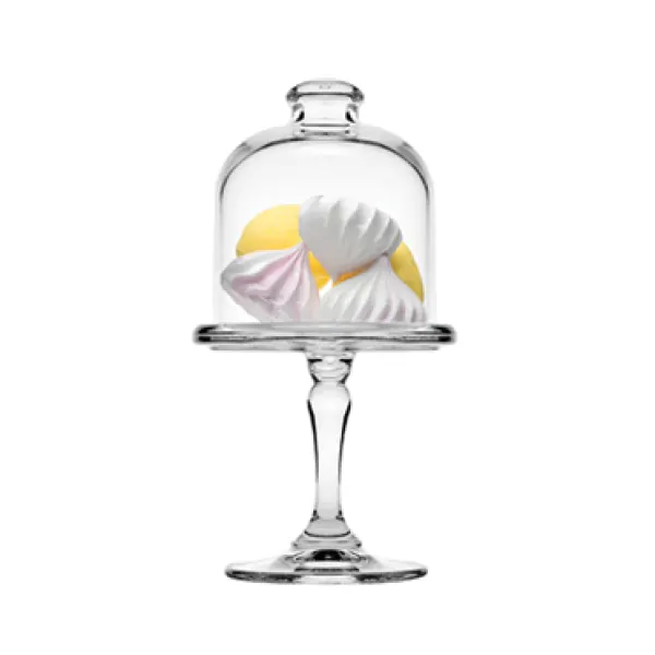 Patisserie alzata mini con coperchio 10 h19,7