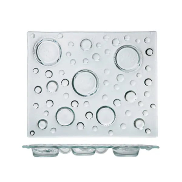 Bubble antipastiera rettangolare