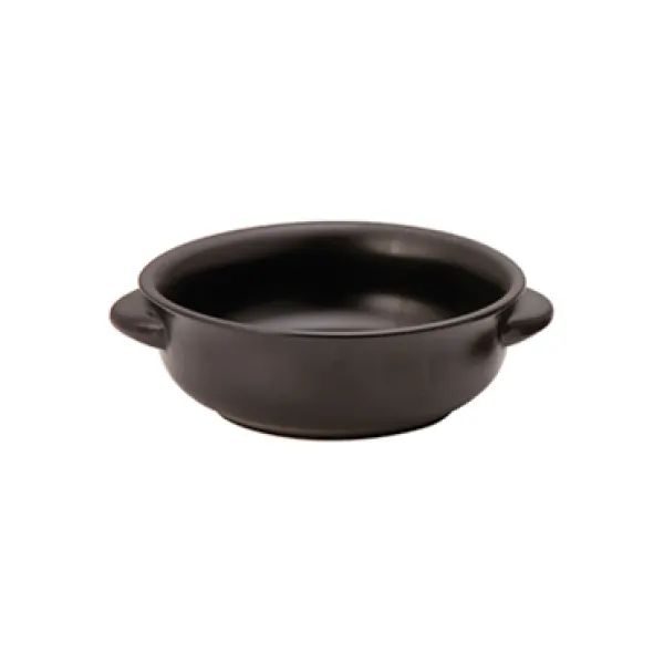 Tegame t.do nero matt con manico cm.15 st_40159