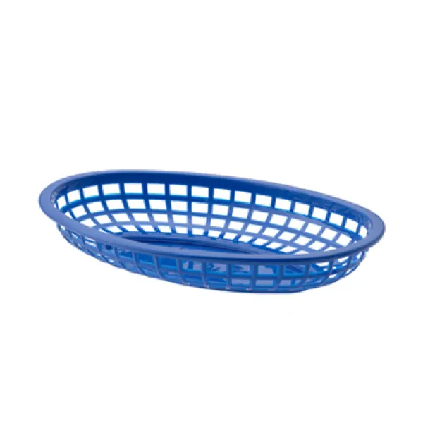 Cestino plast.blu 23,5x15,5h5