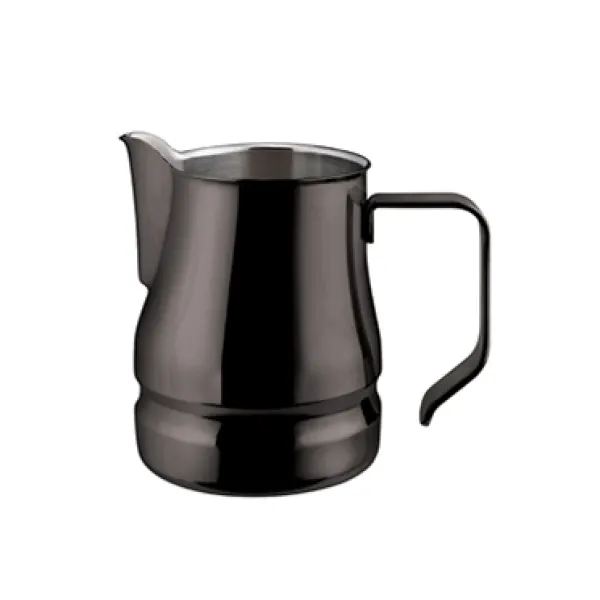 Evolution lattiera 18/10 nera 75cl 9tz