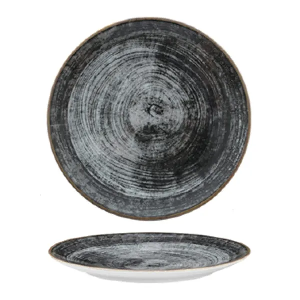 Black round piatto piano CM 28 siviglia
