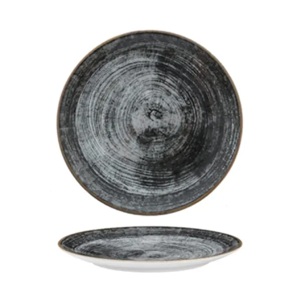 Black round piatto piano CM 26 siviglia