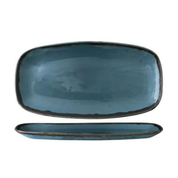 Dudson harvest blue v.rettangolare cm35,5x18,9