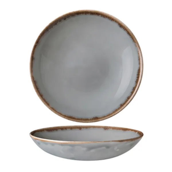 Dudson harvest grey piatto fondo 24,8