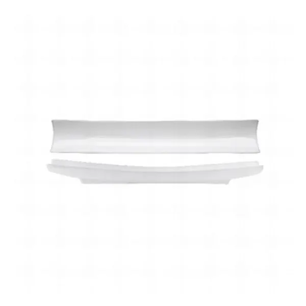Vassoio rettangolare bianco luc.35,5x5,8 h3,6