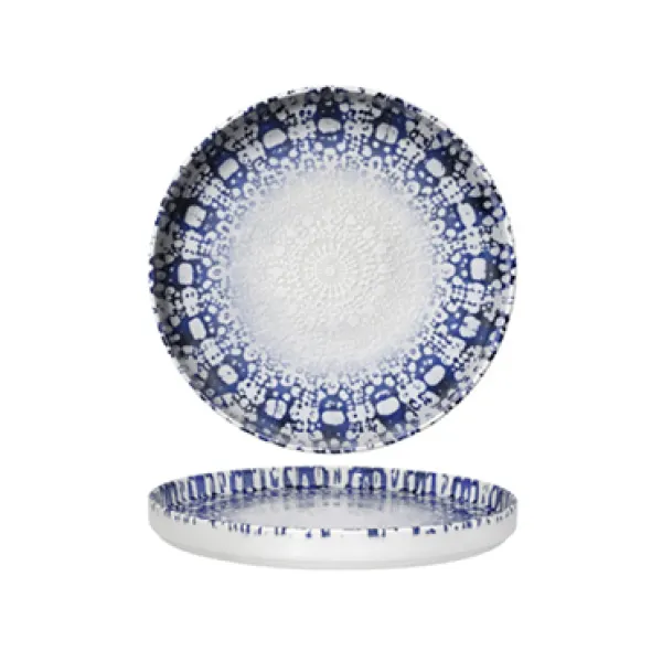 Alchimia blu piatto piano oslo impilabile 26