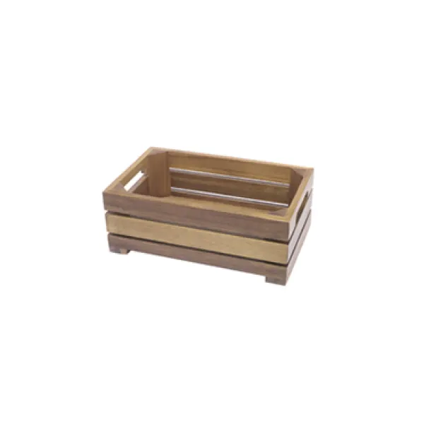 Buffet acacia cassetta listello GN 1/4