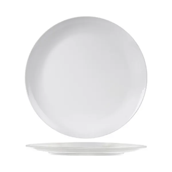 Vassoio tondo mel.bianco cm45 h3,5