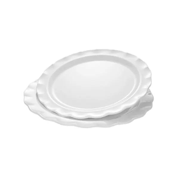 Buffet vassoio tondo mel.bianco