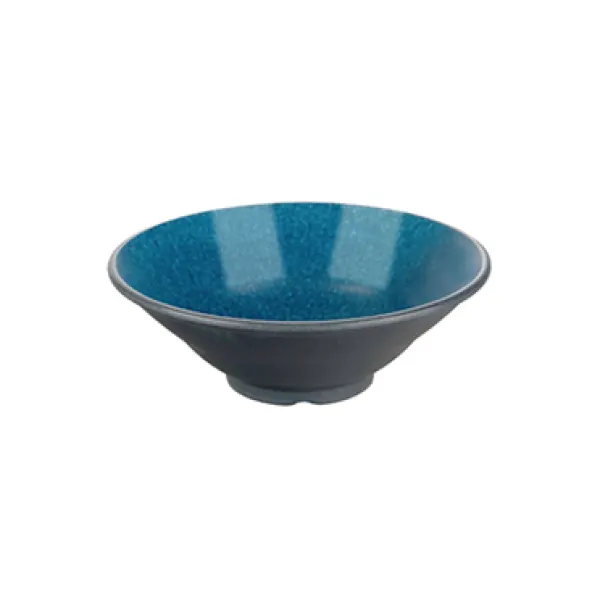 Two tone blue coppa conica cm21,5 h7,2
