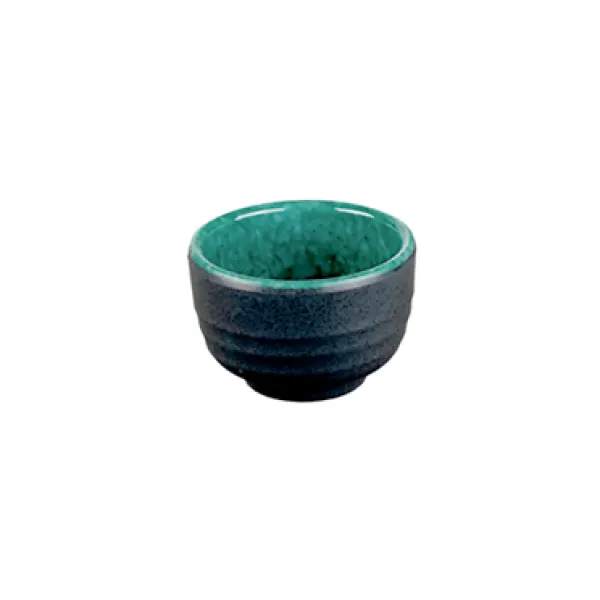 Two tone green coppetta cm6 h4,2