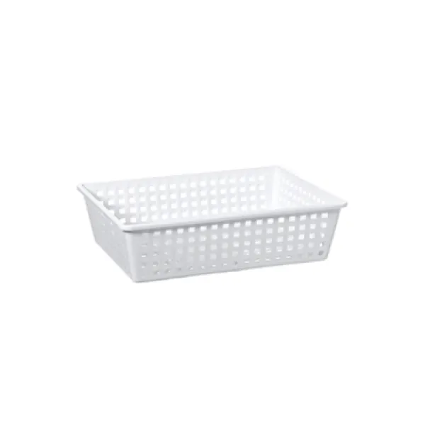 Cesta rettangolare forata 40x30x10