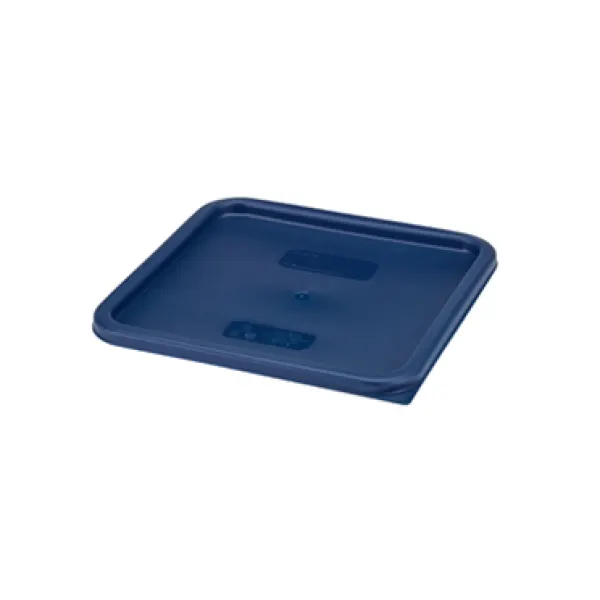 Cambro coperchio quadrato blu'