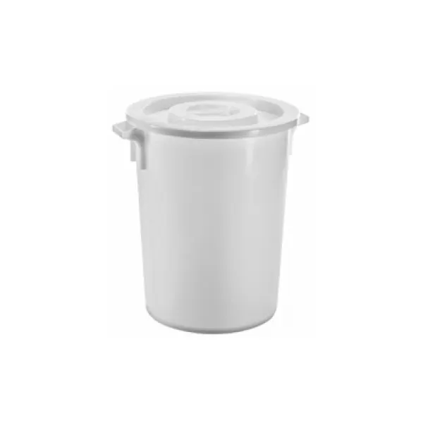 Bidone sovrap.politene bco lt75 19/075 n