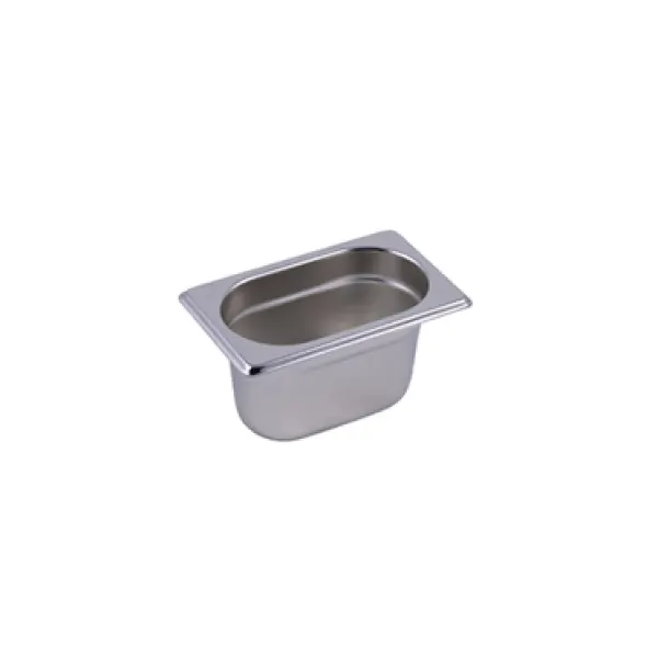 Vasca INOX GN 1/9 cm17,6x11 h10