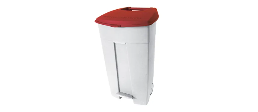 Bidone politene con piattino.+ru.120
