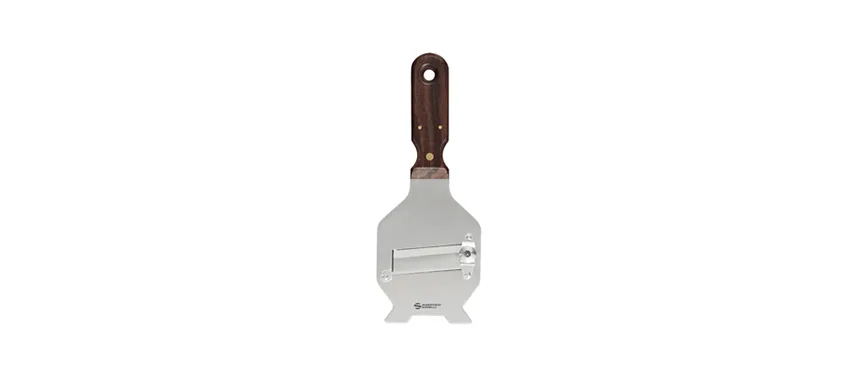 Tagliatartufi manico palissandro lama liscia