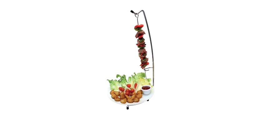 Portaspiedino INOX c/base