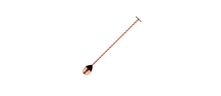 Cucchiaio mescolatore cm.28 rame