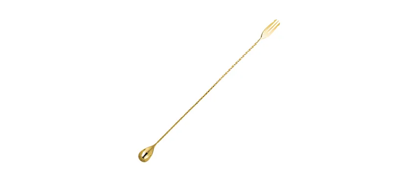 Cucchiaio mescolatore cm.40 oro