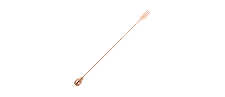 Cucchiaio mescolatore cm.40 rame