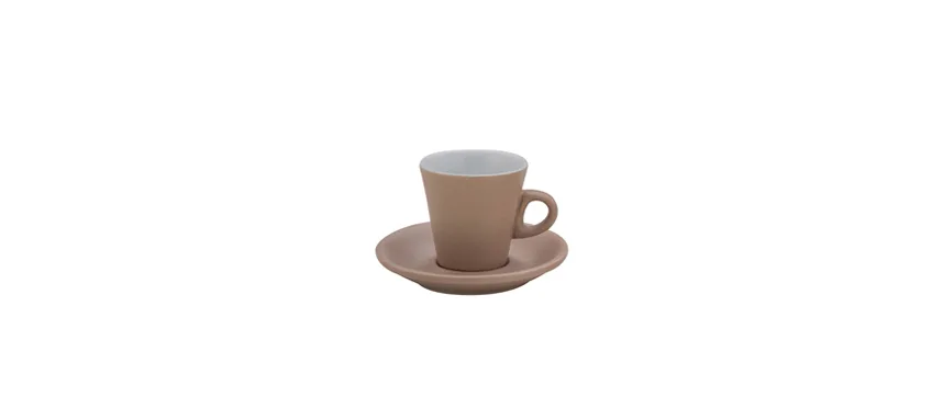 Tazza caffÈ oslo senza piattino cl.8 tortora