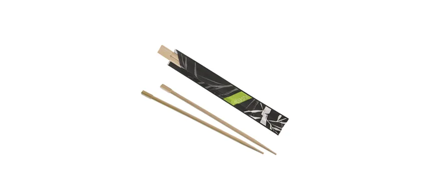Conf.100 pz bacchette bamboo 2pz b.nera
