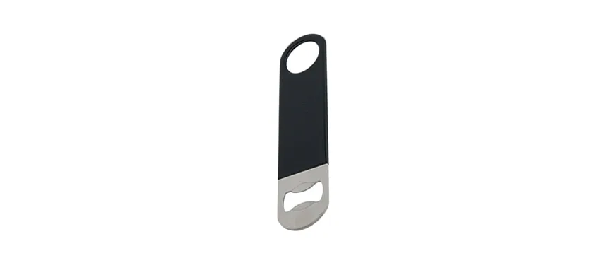 Apribottiglie nero vinile