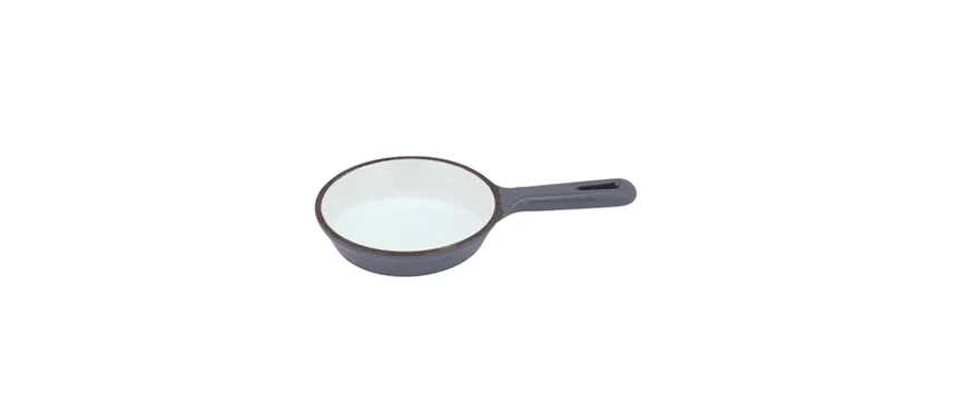 Ghisa grigia mini padella 13