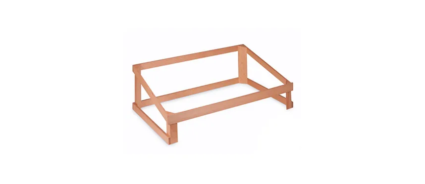 Alzata incl.x cassette legno h.18 3031