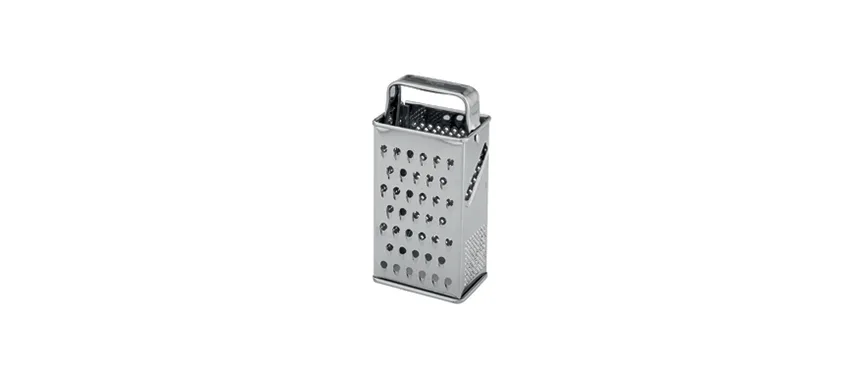 Grattugia universale 4 lati INOX cromata