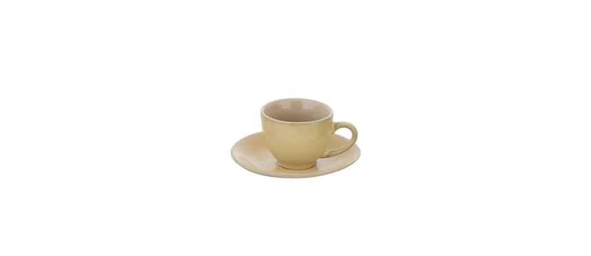 Stone rustic gialla tazza caffÈ cc90 senza piattino