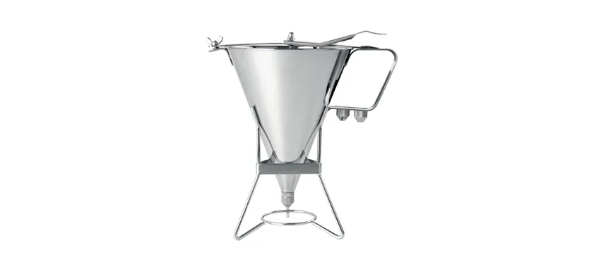 Imbuto colatore INOX + 3 bocch.
