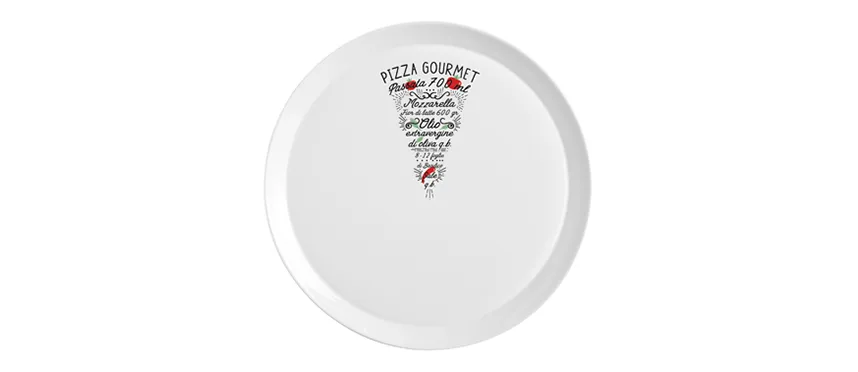 Ronda piatto pizza gourm.fetta 33