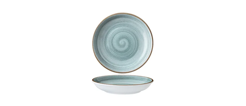 Artisan azul piatto fondo CM 25,4