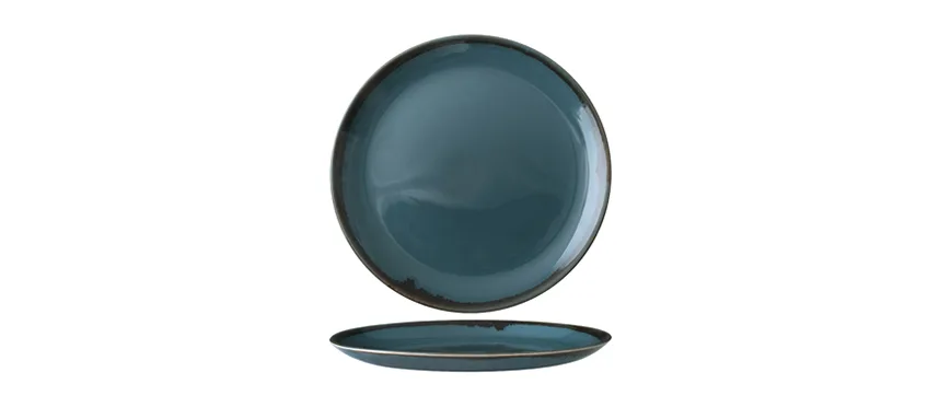 Dudson harvest blue piatto piano 26