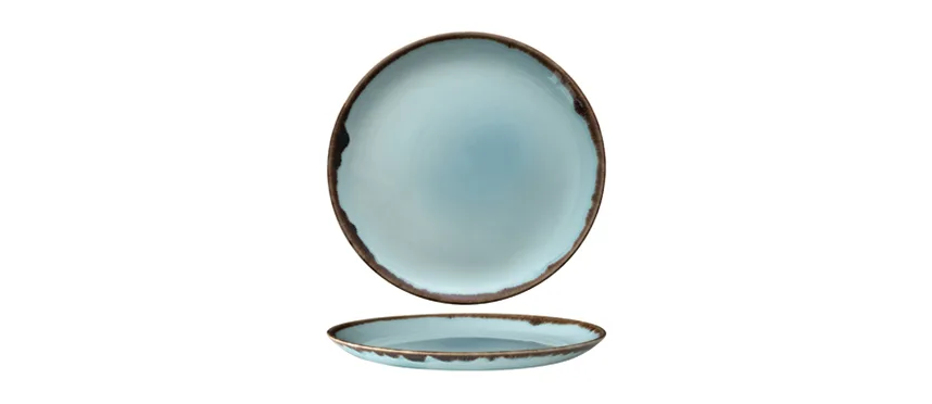 Dudson harvest turchese piatto piano 26