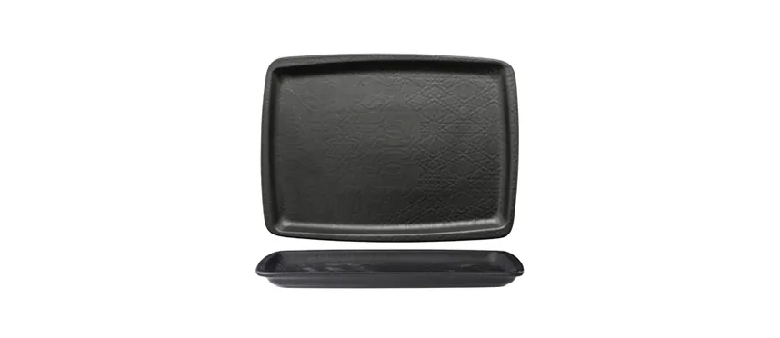 Gural black matt vass.rettangolare 31x23