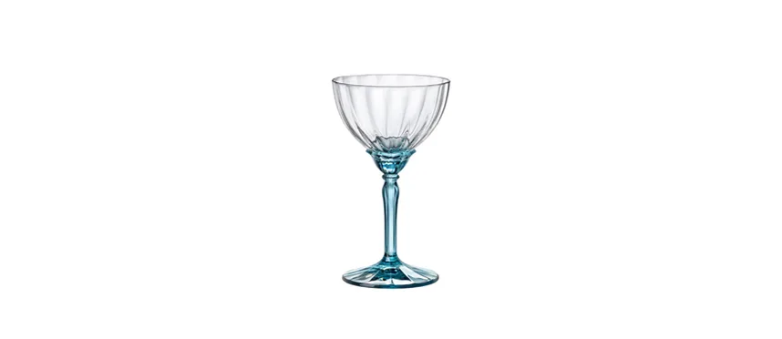 Florian l.blue calice champagne 24