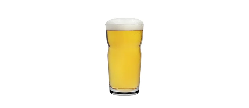 Craft blonde ale beer bicchiere