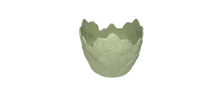 Autumn sage green coppa 22,4x23 h18,5