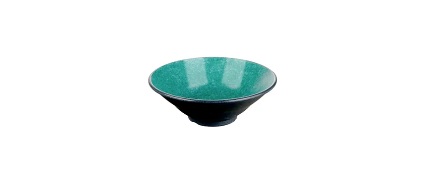Two tone green coppa conica cm24 h8