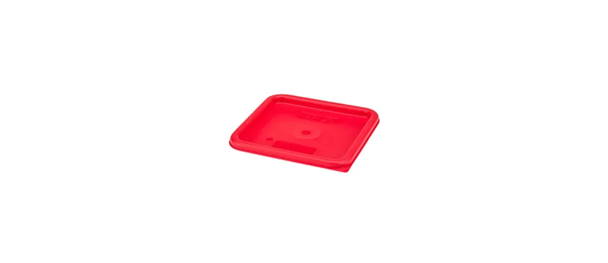 Cambro coperchio quadrato rosso