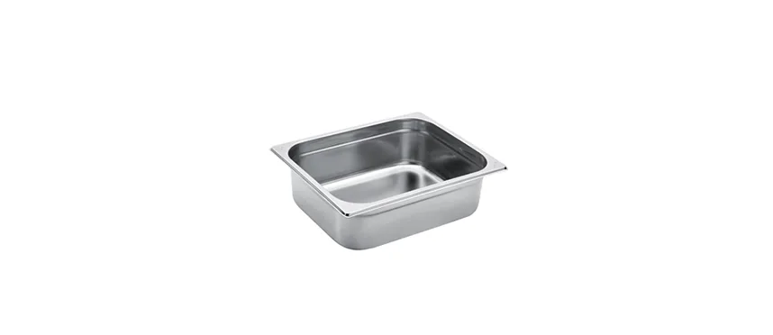 Vasca INOX GN 1/2 cm32,5x26,5 h10