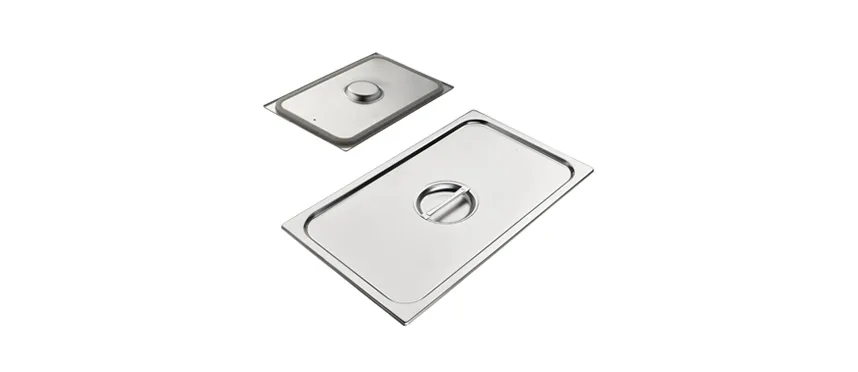 Coperchio INOX x vasca 1/1 c/guarn