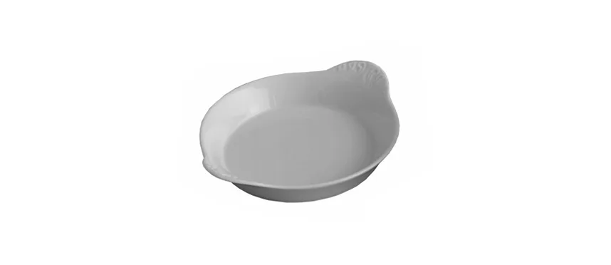 Porc.bianca tegame uova