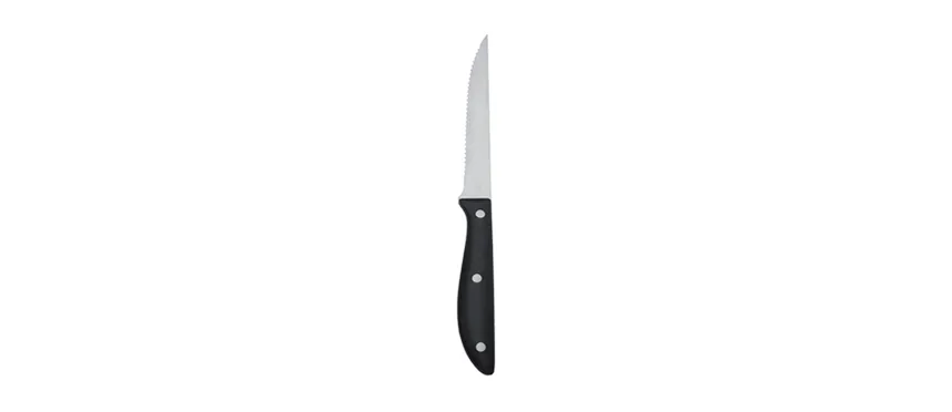 Coltello bistecca m/nero erg. cbfbi